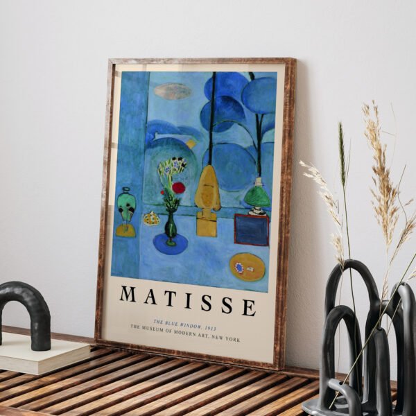 Matisse's The Blue Window Printable Modern Wall Art