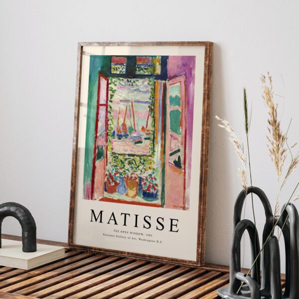 Matisse's 'The Open Window' Printable Wall Art