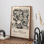 Elegant Abstract Floral Wall Art - Printable Art by Henri Matisse