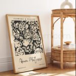 Elegant Abstract Floral Wall Art - Printable Art by Henri Matisse