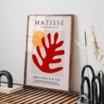 Modern Abstract Printable Wall Art - Matisse Inspired