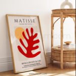 Modern Abstract Printable Wall Art - Matisse Inspired