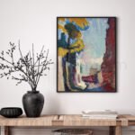Vibrant Impressionist Printable Wall Art for Modern Living Rooms