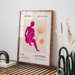 Modern Abstract Printable Wall Art - Matisse Inspired