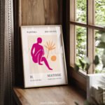 Modern Abstract Printable Wall Art - Matisse Inspired