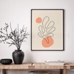 Minimalist Abstract Printable Wall Art - Modern Line Art