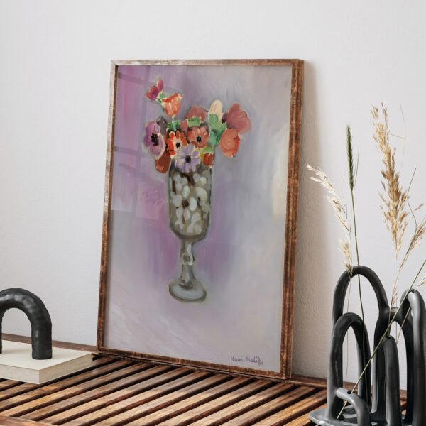 Impressionist Flowers Printable Wall Art Decoration